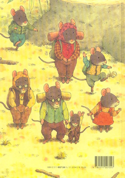 Une nouvelle maison pour la famille souris - Livre enfant sur le déménagement Livres Servidis