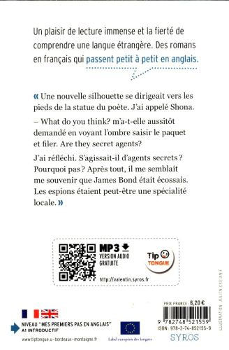 A1 - 7-8P - Valentin et les Scottish Secret Agents - Texte en français, partiellement en anglais Livres OLF