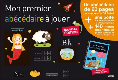 Mon premier abécédaire à jouer - Lettres magnétiques Jeux & loisirs créatifs OLF