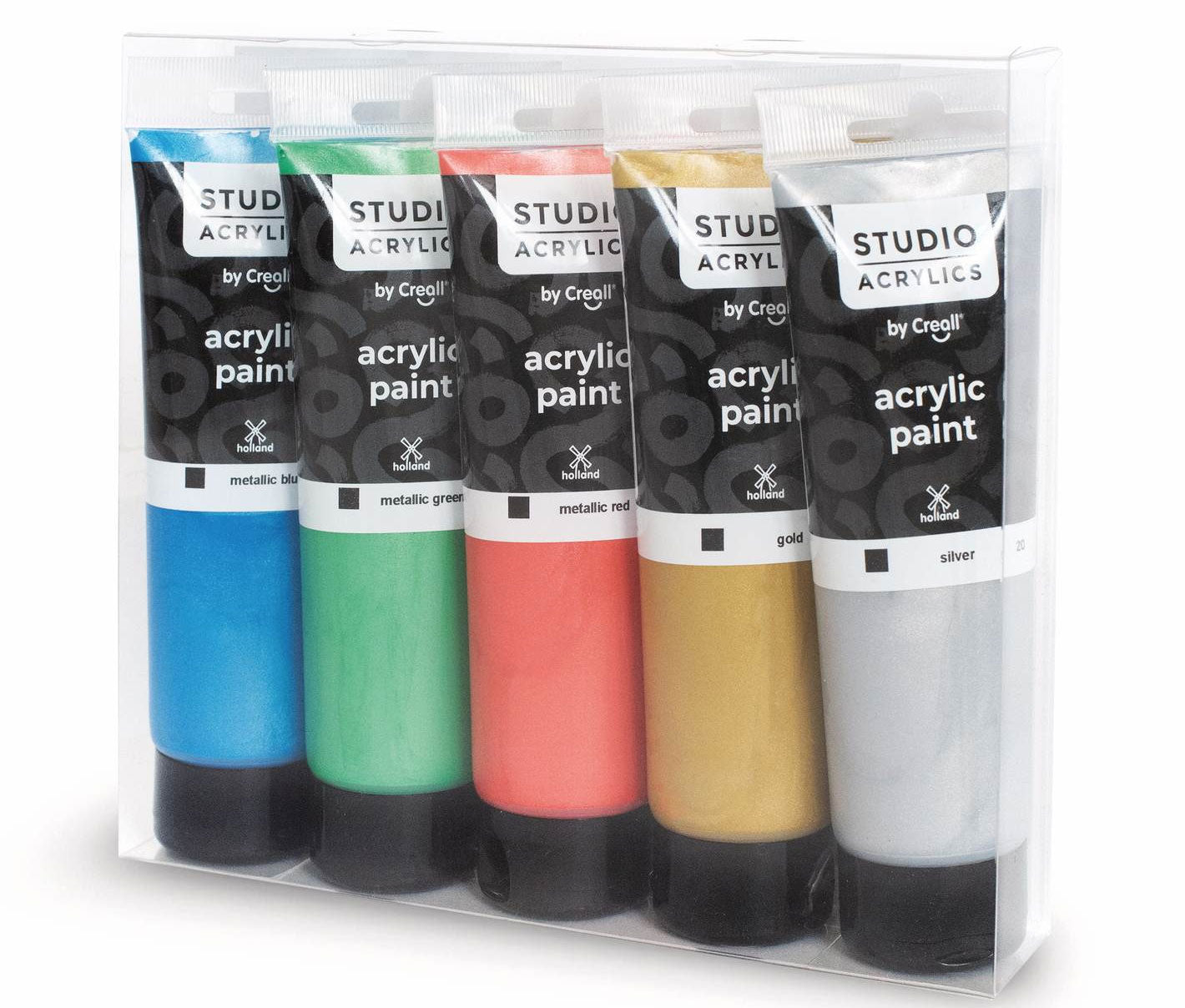 Peinture acrylique CREALL - Peinture métallique - Haute qualité - Dès 7 ans Jeux & loisirs créatifs opitec