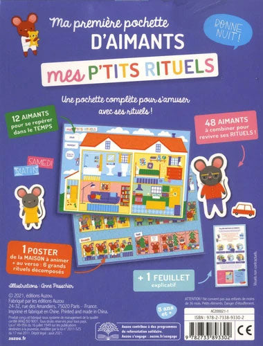 Ma première pochette d'aimants : mes p'tits rituels Jeux & loisirs créatifs OLF