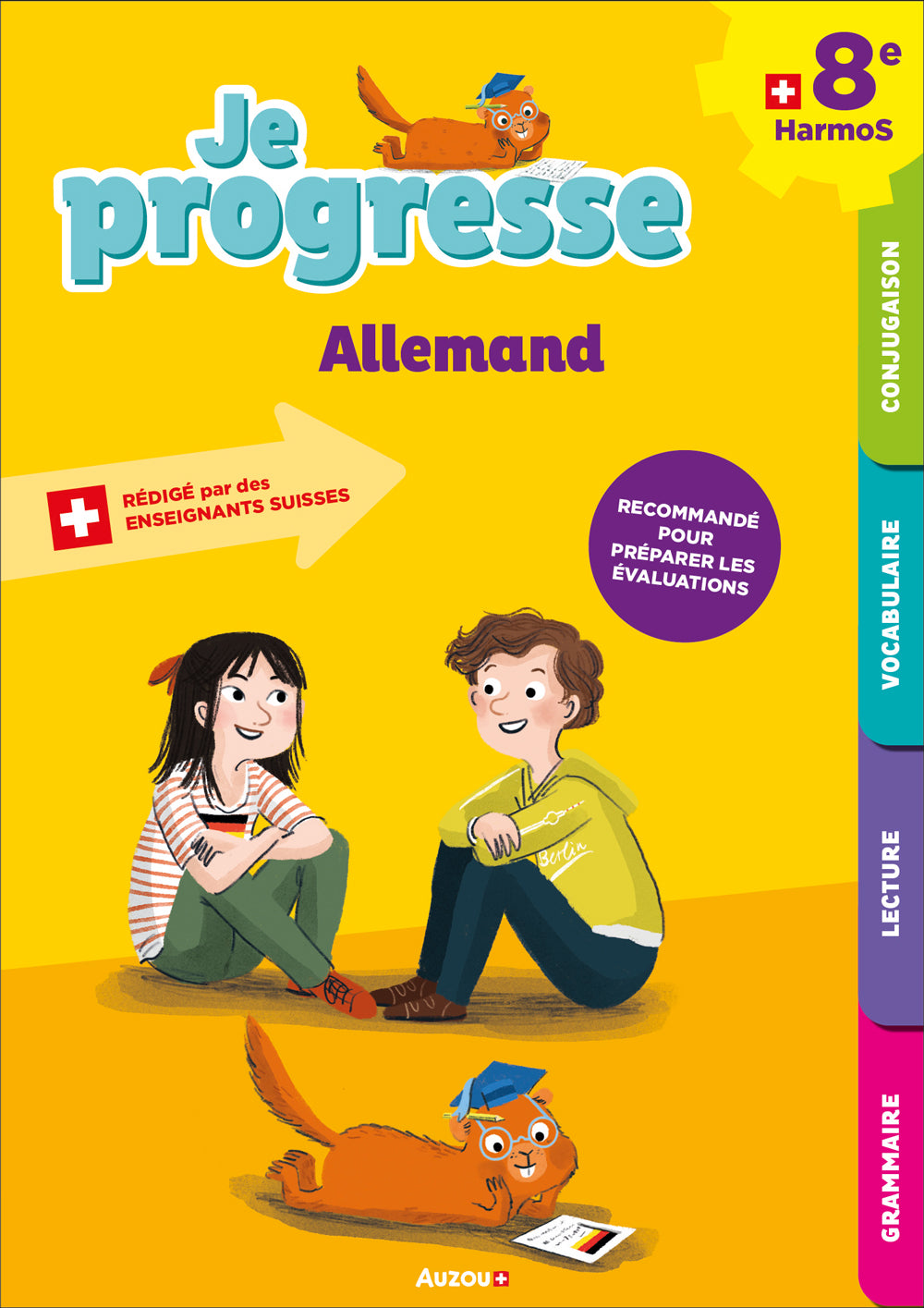 8ème HarmoS - Je progresse en allemand Appuis scolaires La family shop