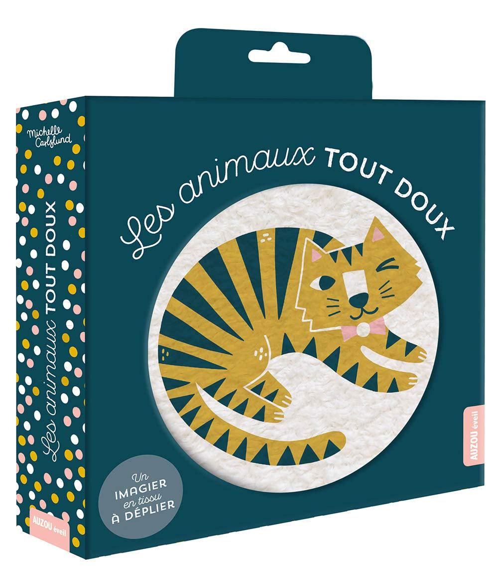 Les animaux tout doux - livre tissu et objet de décoration Livres La family shop