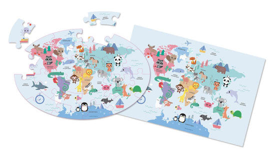 Coffret de jeu: Je découvre les animaux du monde - 5 ans Jeux & loisirs créatifs La family shop