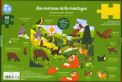 Mon puzzle suisse: les animaux- Enfant 3-4 ans - 30 pièces Jeux & loisirs créatifs La family shop