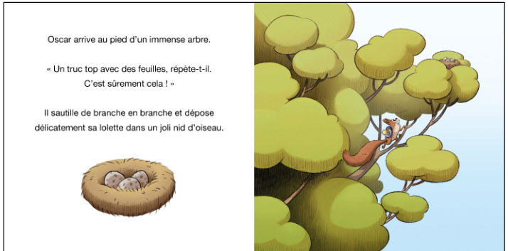 Oscar - L'arbre à lolette Livres OLF