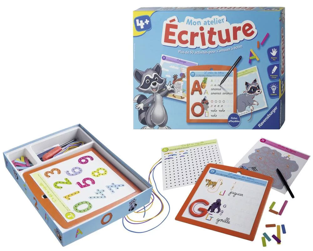 Mon atelier d'écriture - Dès 4 ans - 1-3 P Appuis scolaires OLF