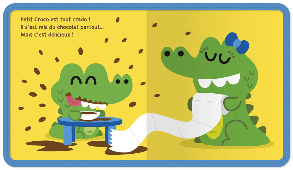 Les aventures de Croco - livre tout terrain Livres La family shop