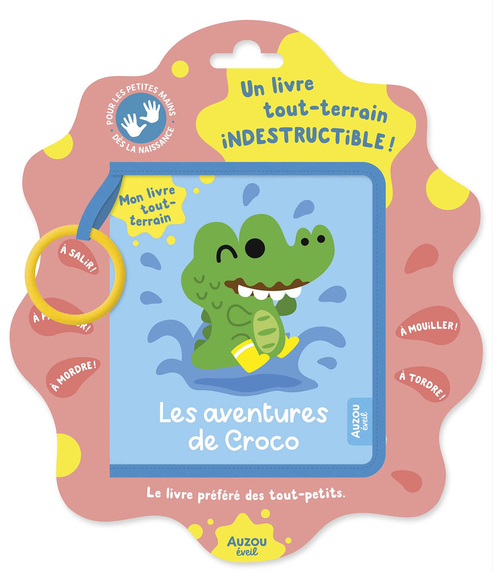 Les aventures de Croco - livre tout terrain Livres La family shop