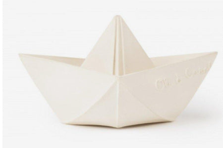 Bateau origami pour bébé menthe - rose - vanille - blanc Jeux & loisirs créatifs La family shop Blanc