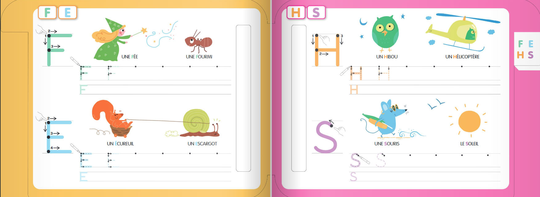 Mes premières majuscules bâton : j'écris, j'efface, j'apprends ! Cahiers de jeux OLF