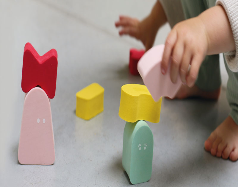 Blokki Coral Pink - jouet à empiler Jeux & loisirs créatifs La family shop