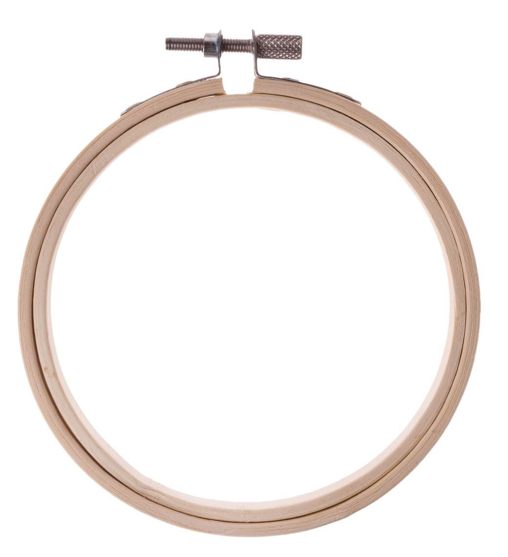 Cerceau de broderie avec vis - Dès 7 ans Jeux & loisirs créatifs Opitec 629840