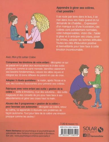 Mon p'tit cahier : colère Livres La Family Shop