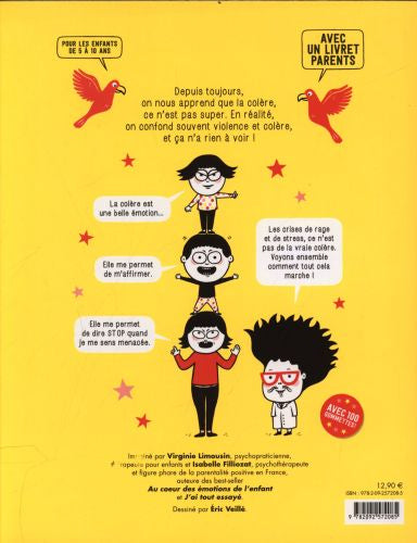 Colère et retour au calme - Livret de jeux Filliozat pour enfants de 5 à 10 ans. Cahiers de jeux OLF
