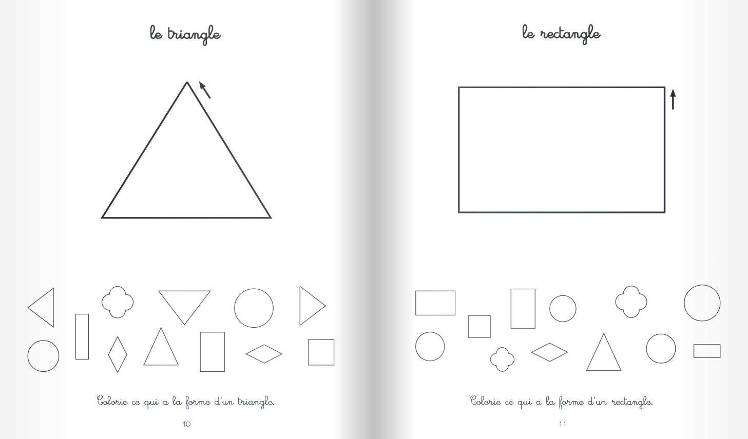 Mon cahier Montessori: travail de la main, nombres, lettres et sons, formes, nature... Montessori & Steiner La family shop