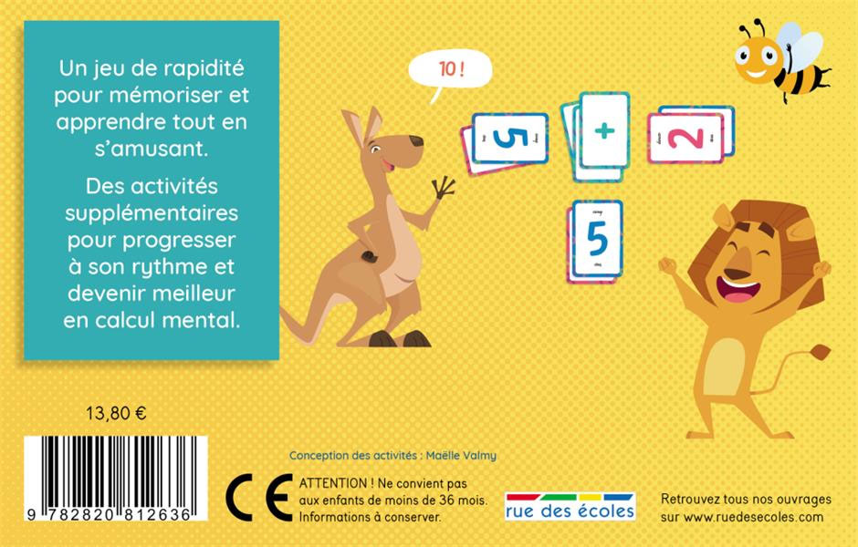 J'apprends le calcul mental - dès 7 ans Jeux & loisirs créatifs La Family Shop