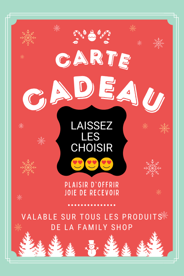 Carte cadeau La Family Shop 🎁 Cartes-cadeaux La Family Shop