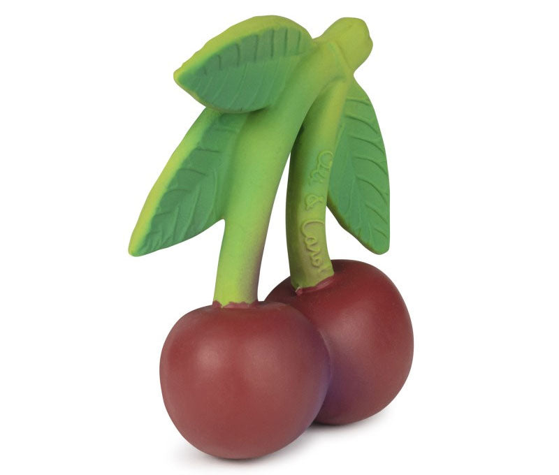 Jeu dentition pour bébé en forme de cerise: faire ses dents, mâchouiller Jeux & loisirs créatifs La family shop