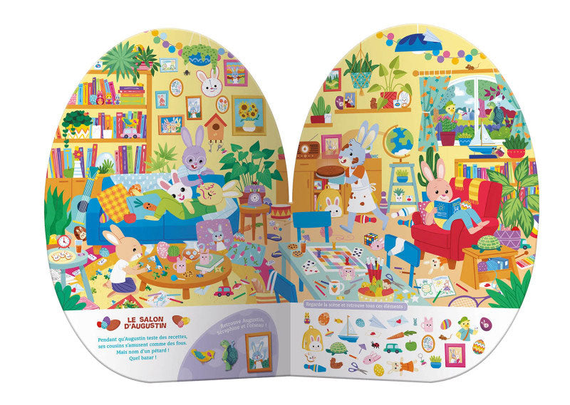 Augustin - cherche et trouve de Pâques Livres OLF