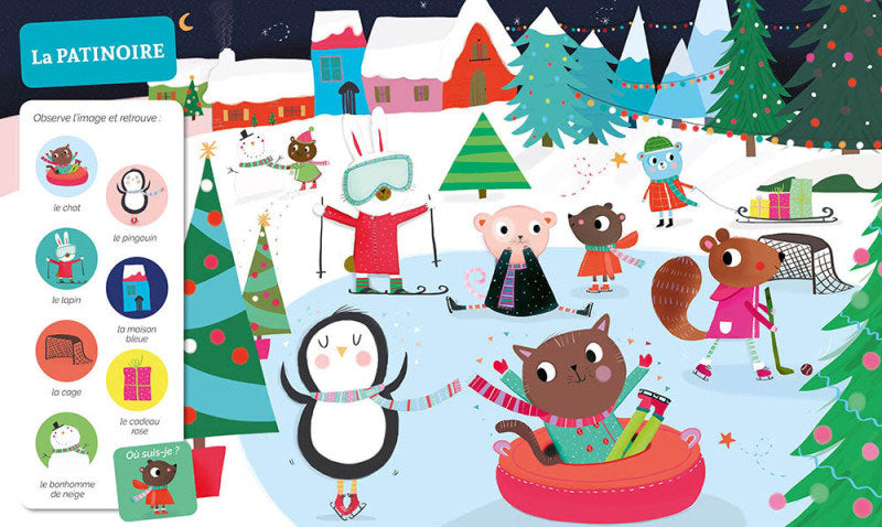 Cherche et Trouve des tout-petits - Dans le froid - Dès 3 ans Livres OLF