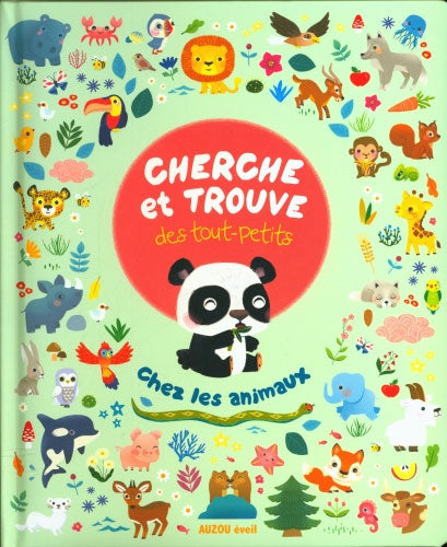 Cherche et trouve des tout-petits - Chez les animaux Livres olf