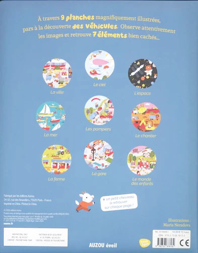 Cherche et Trouve des tout-petits - Les véhicules - Dès 3 ans Cahiers de jeux OLF