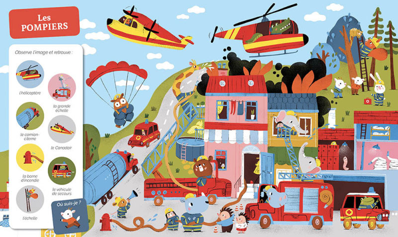 Cherche et Trouve des tout-petits - Les véhicules - Dès 3 ans Cahiers de jeux OLF