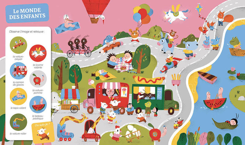 Cherche et Trouve des tout-petits - Les véhicules - Dès 3 ans Cahiers de jeux OLF
