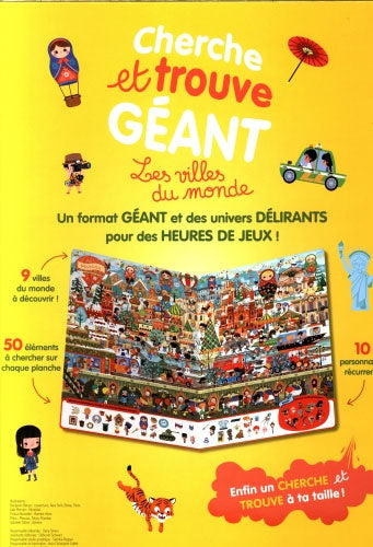 Cherche et Trouve GEANT - Villes du monde Livres La family shop