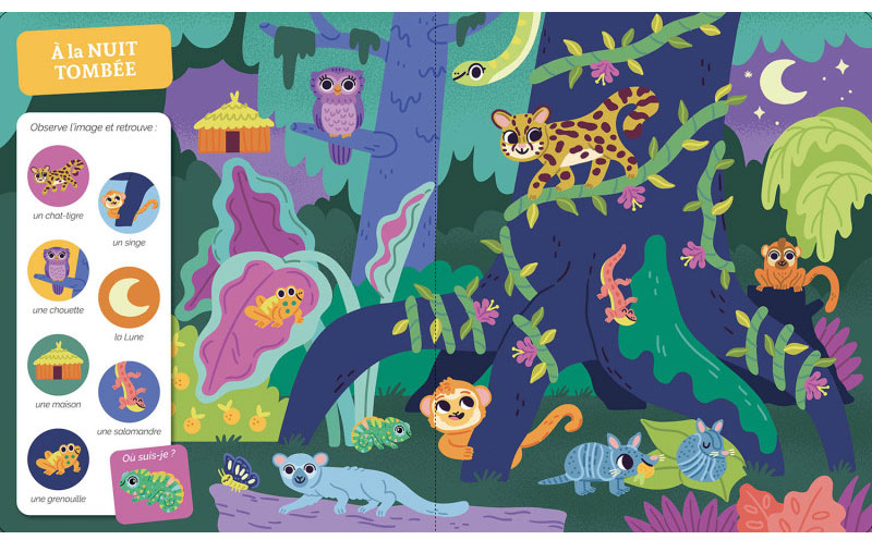 Cherche et trouve des tout-petits - La jungle et la savane Livres olf
