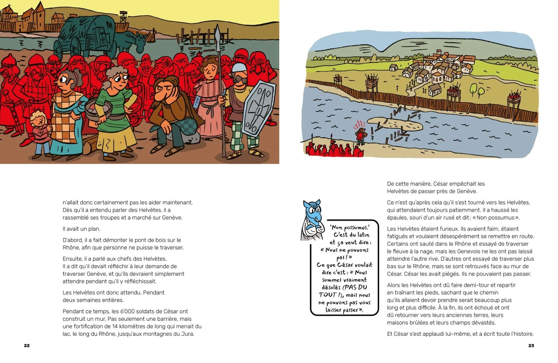 Chroniques de Genève, une histoire de Genève illustrée Livres La family shop