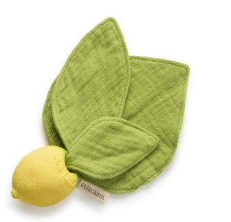Mini doudou citron pour bébé: faire ses dents, mâchouiller Jeux & loisirs créatifs La family shop