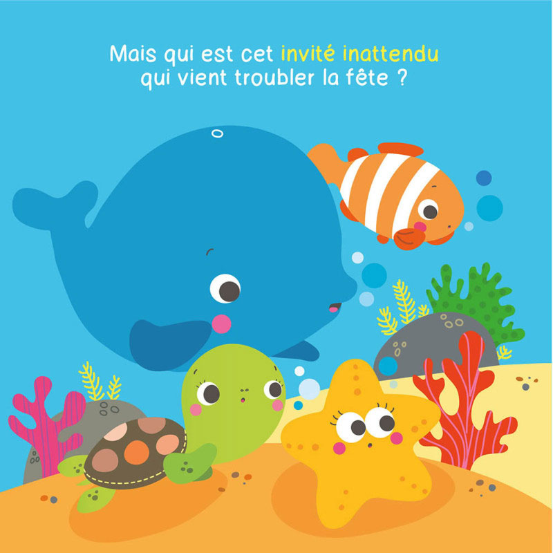 Livre de bain: Claire fête son anniversaire sous la mer Jeux & loisirs créatifs La family shop