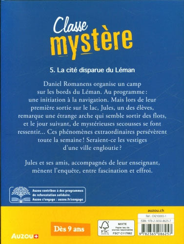 Classe Mystère T5 - La cité disparue du Léman - Dès 9 ans Livres OLF