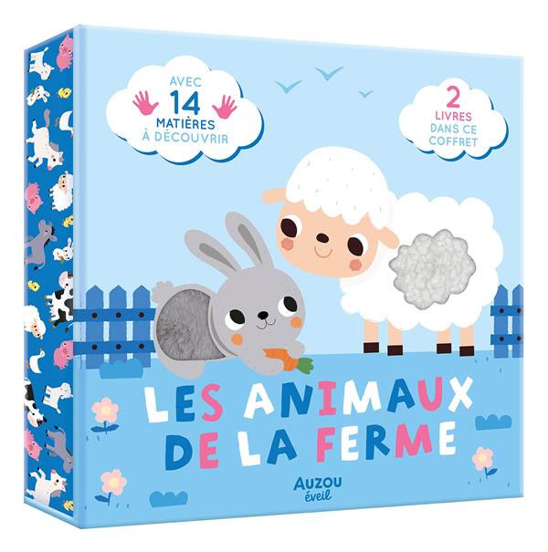 Les animaux de la ferme à toucher Livres La family shop