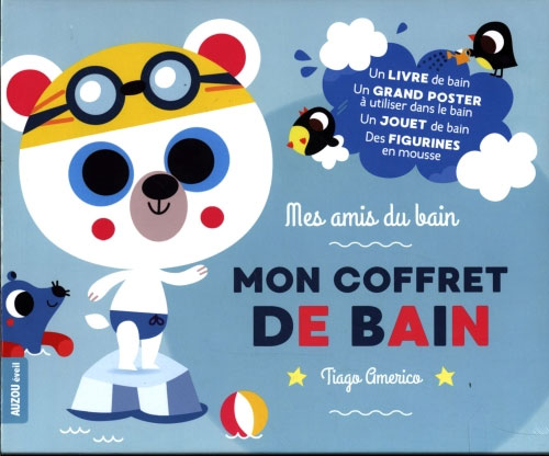 Livre de bain: mon coffret de bain pour tout-petit Jeux & loisirs créatifs La family shop