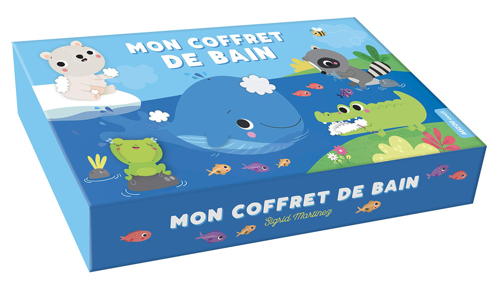 Livre de bain: Mon coffret de bain Jeux & loisirs créatifs La family shop