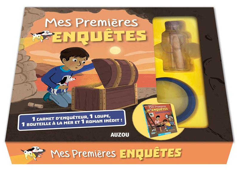 Coffret Mes premières enquêtes + T8: le trésor de la femme pirate Jeux & loisirs créatifs La family shop