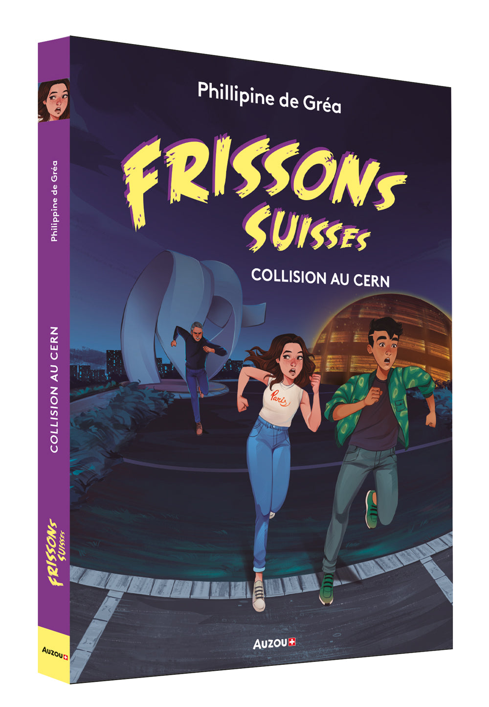 Collision au CERN - Polar pour ados - Frissons suisses - Dès 10 ans Livres La family shop