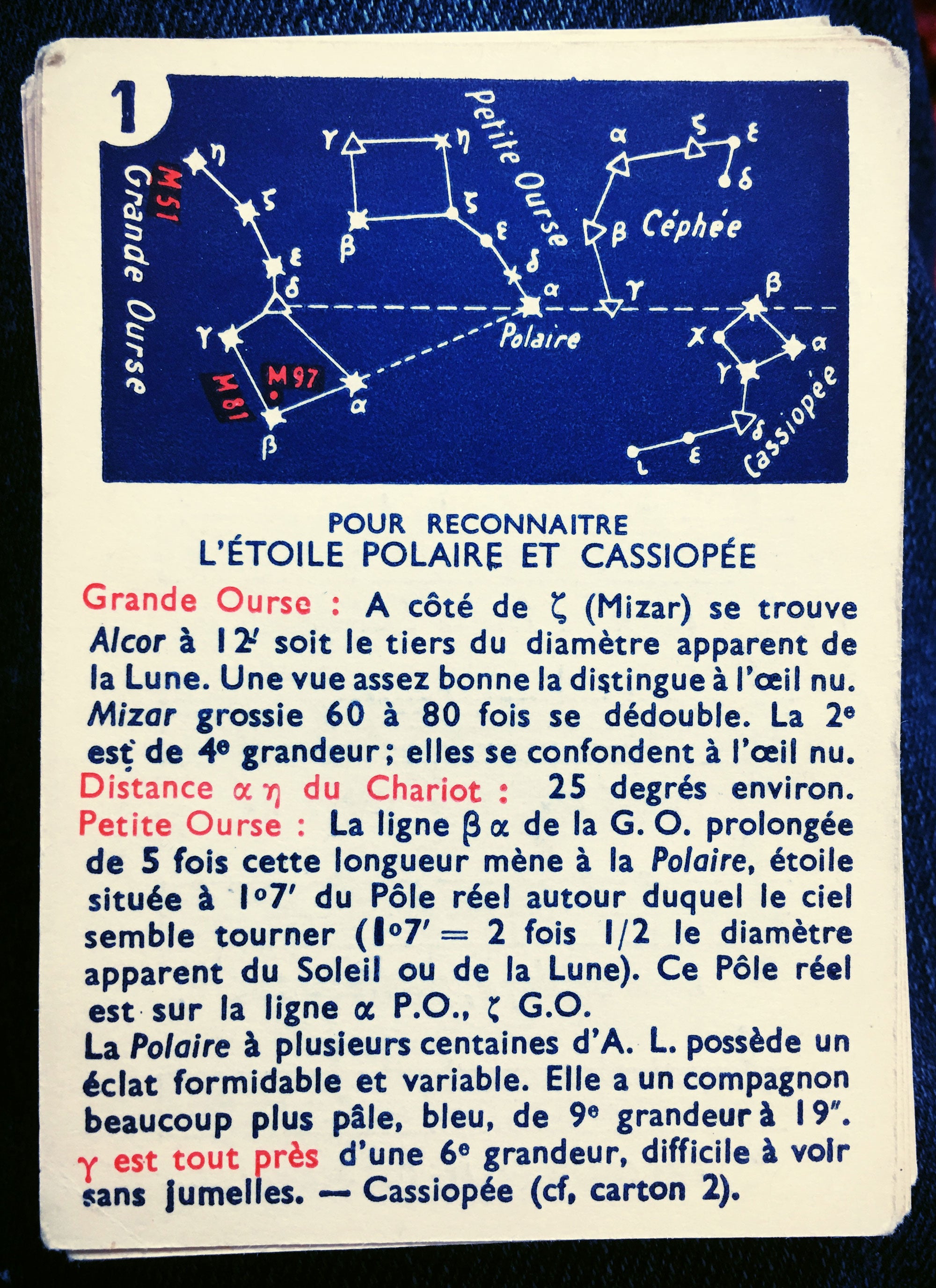 Connais-tu les étoiles? Cartes éducatives Jeux & loisirs créatifs La family shop