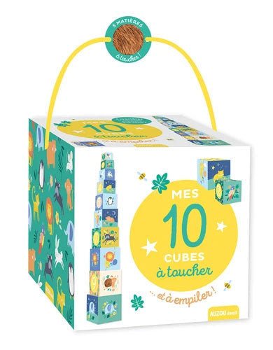Mes cubes gigognes, coffret de jeu à empiler et toucher Jeux & loisirs créatifs La family shop