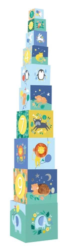 Mes cubes gigognes, coffret de jeu à empiler et toucher Jeux & loisirs créatifs La family shop