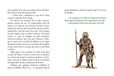 Deviens le héros : le défi du silex Livres La family shop