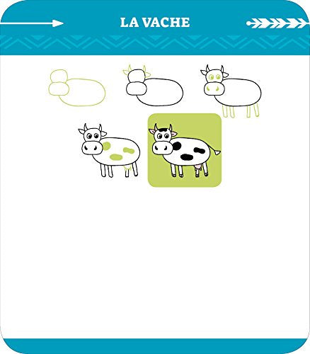 Je dessine pas à pas - efface et rejoue Cahiers de jeux La family shop