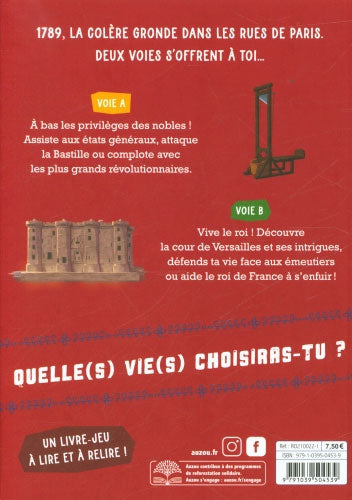 Deviens le héros: La Révolution - 9 ans Livres Auzou - OLF