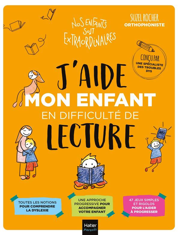 J'aide mon enfant en difficulté de lecture - 1-6 ème harmos Dyslexie et concentration OLF