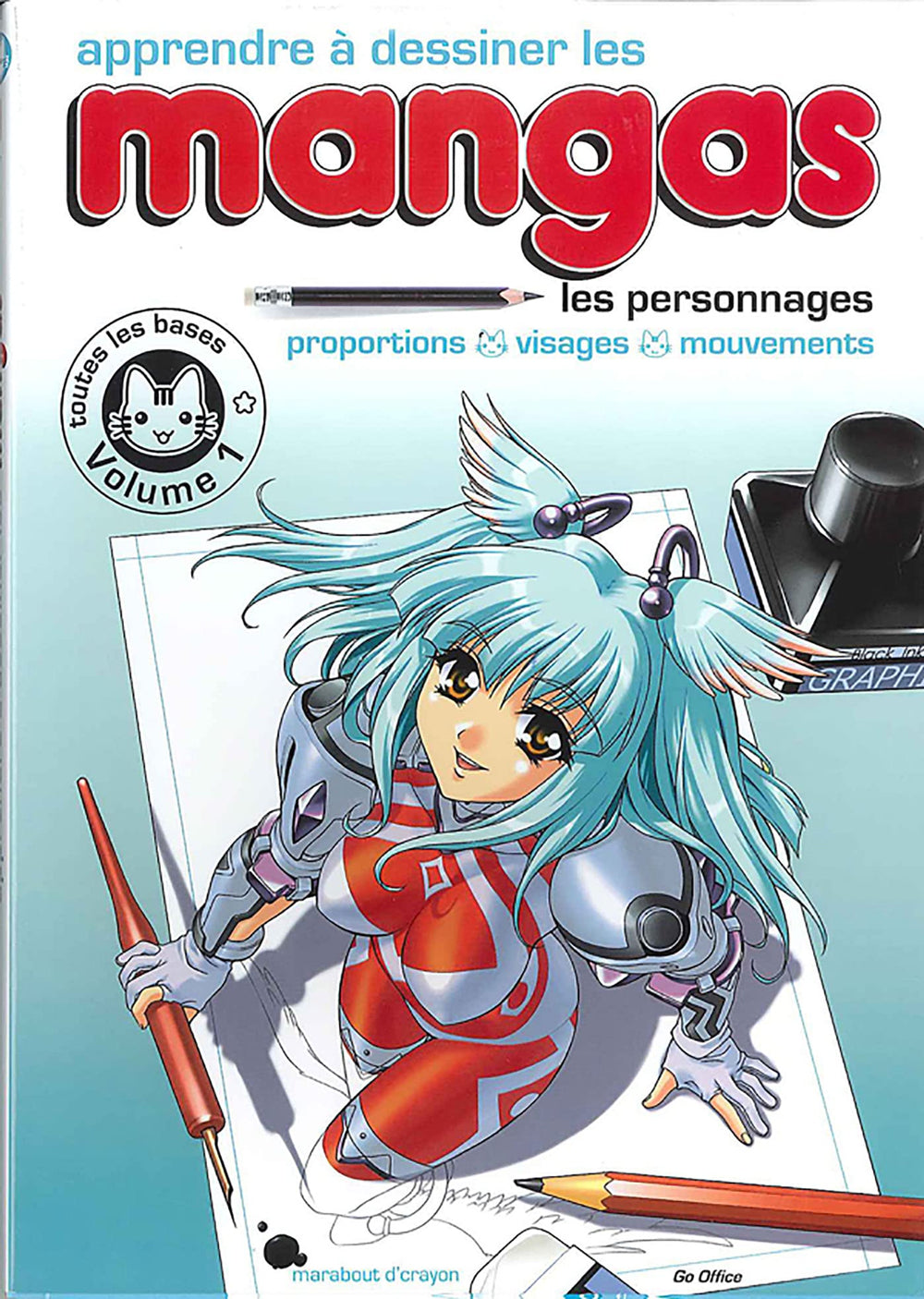 Apprendre à dessiner les mangas - Volume 1, Les personnages Livres La family shop