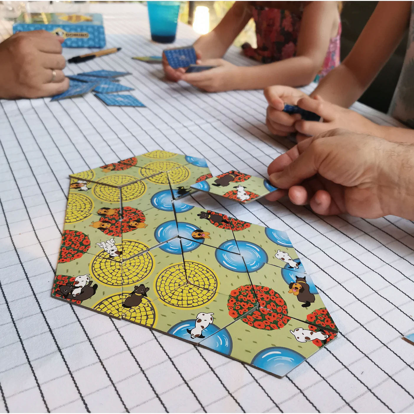 Cartes et stratégie: dog city domino - 6 ans Jeux & loisirs créatifs La family shop