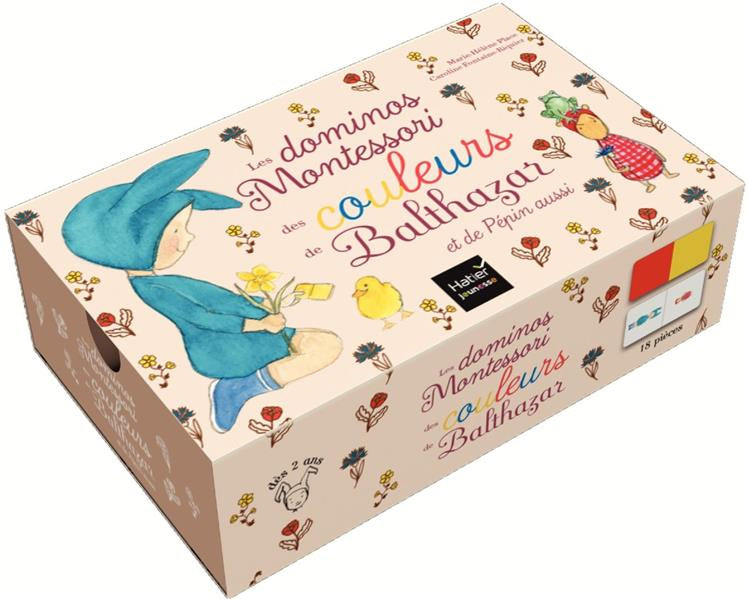 Les premiers dominos des couleurs Montessori de Balthazar et de Pépin aussi Montessori & Steiner La family shop